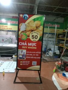 Read more about the article <h1>Làm biển standee quảng cáo giá rẻ khu vực Hạ Long, Quảng Ninh