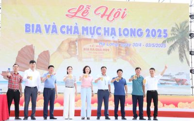 Thành phố Hạ Long tổ chức lễ hội bia và chả mực 2025